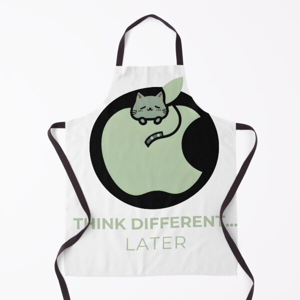 Item preview, Think Different...Later Cat Puns Tech Humor designed and sold by hawai3000.