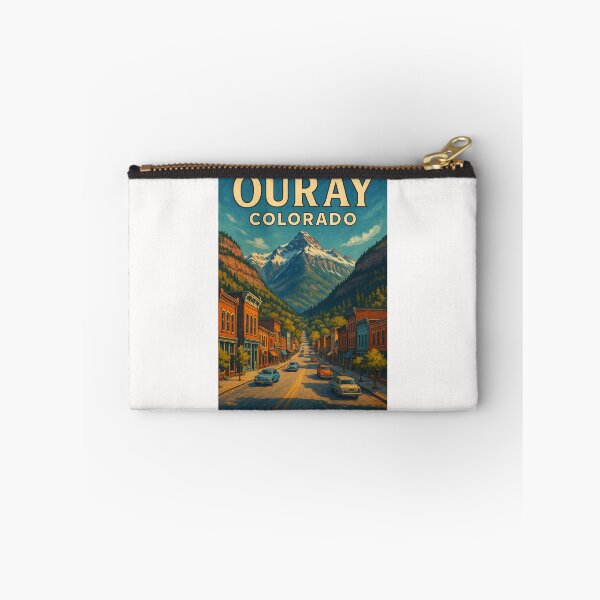 Item preview, Ouray Colorado Main Street View with San Juan Mountains designed and sold by Places On Earth.