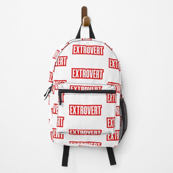 Item preview, Extrovert, Red Outline designed and sold by Memes N Lore .