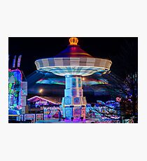 Chairoplane Photographic Print
