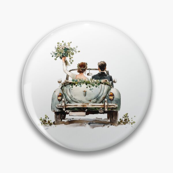 Item preview, Just Married Vintage Getaway designed and sold by Liededrom..