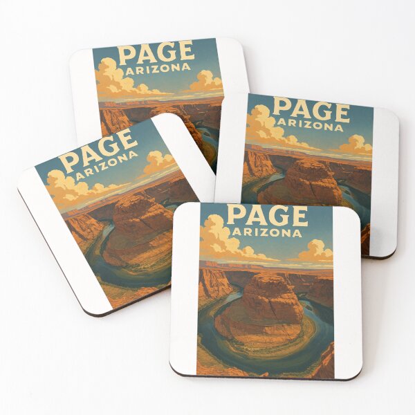 Item preview, Page Arizona View of Horseshoe Bend and Colorado River designed and sold by Places On Earth.