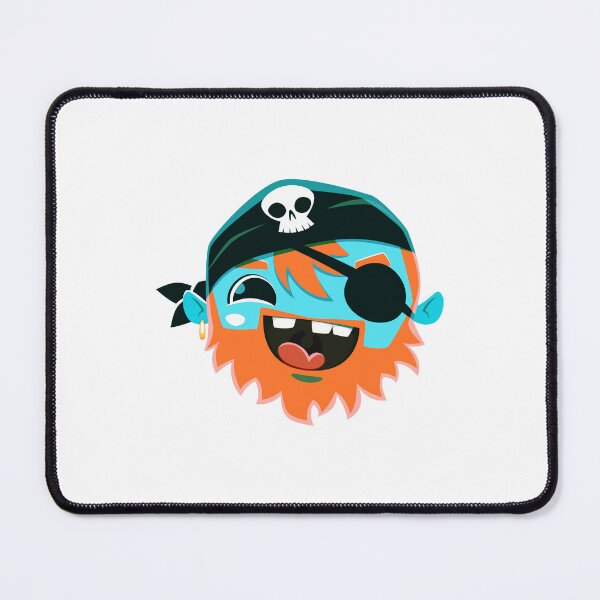 Item preview, Cute Pirate Skull Cartoon Character designed and sold by Horrify.