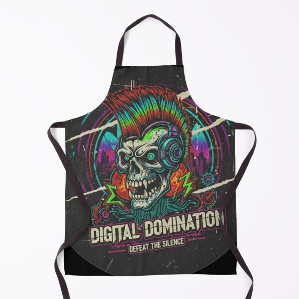 Item preview, Cyberpunk Skull: Digital Domination designed and sold by JanRizz.