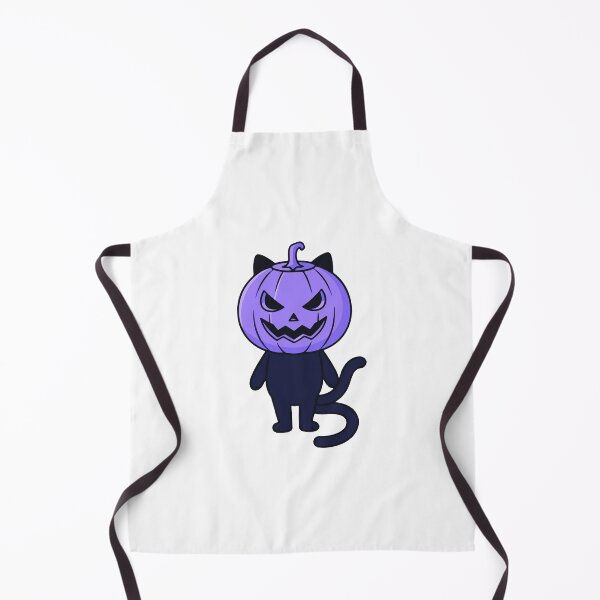 Item preview, Spooky Cute Pumpkin Head Cat designed and sold by Horrify.