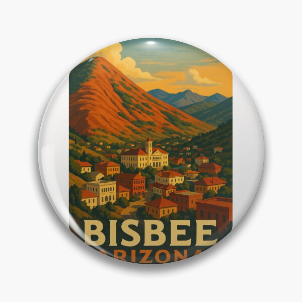 Item preview, Bisbee Arizona Historic Downtown Nestled in Mule Mountains designed and sold by Places On Earth.