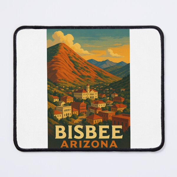 Item preview, Bisbee Arizona Historic Downtown Nestled in Mule Mountains designed and sold by Places On Earth.