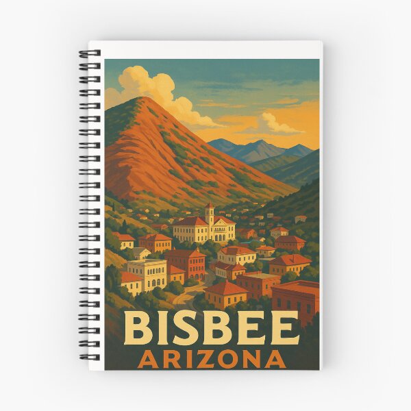 Item preview, Bisbee Arizona Historic Downtown Nestled in Mule Mountains designed and sold by Places On Earth.