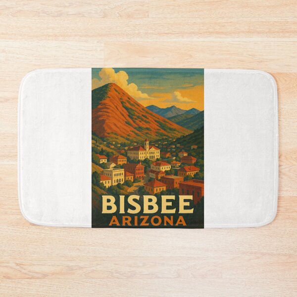 Item preview, Bisbee Arizona Historic Downtown Nestled in Mule Mountains designed and sold by Places On Earth.
