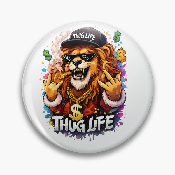 Artikelvorschau, Lion Thug Life – König der Straßen entworfen und verkauft von BURIVEN.