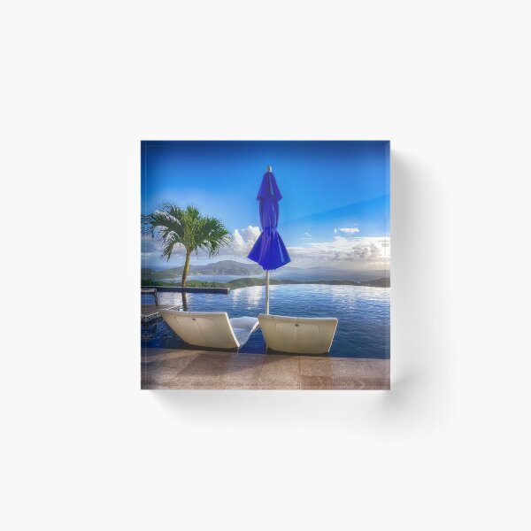 Item preview, Infinity Pool Overlooking Coral Bay - St. John designed and sold by Kathy Weaver.