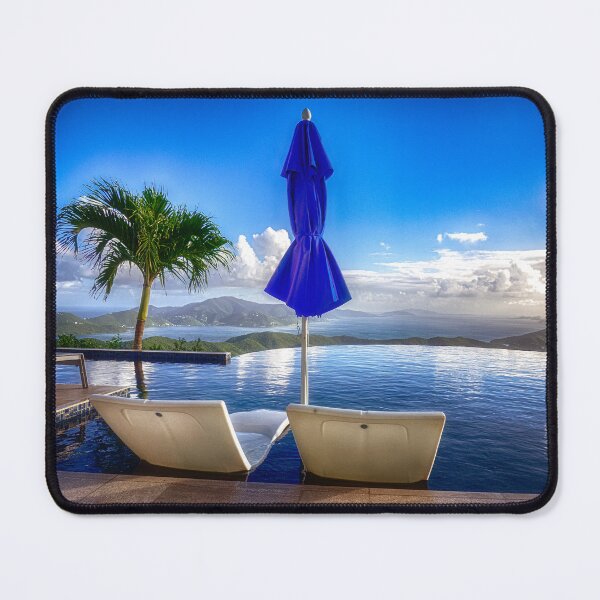 Item preview, Infinity Pool Overlooking Coral Bay - St. John designed and sold by Kathy Weaver.