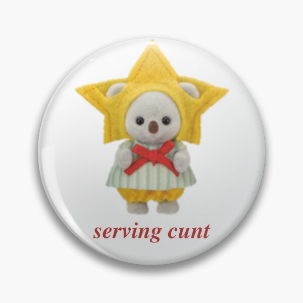 Item preview, Serving Cunt calico critter star ✨ designed and sold by unequivocallyso.