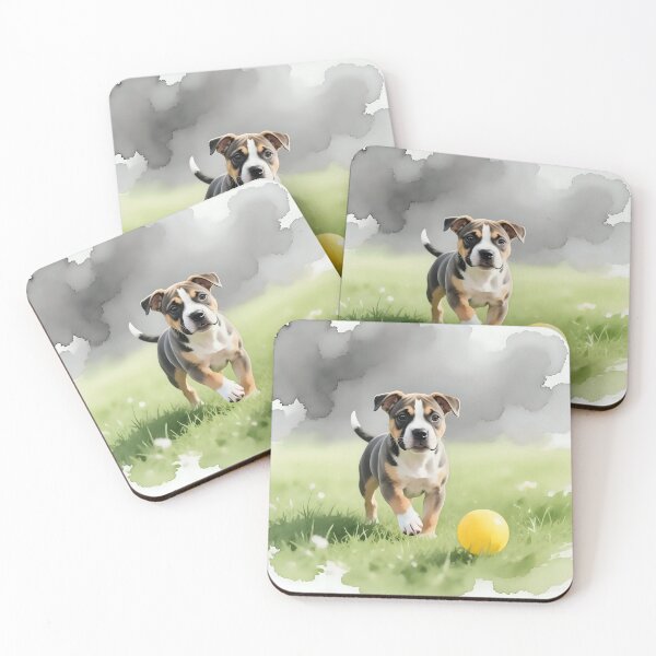Item preview, A dog playing in a field  designed and sold by Nomad-Maynard.
