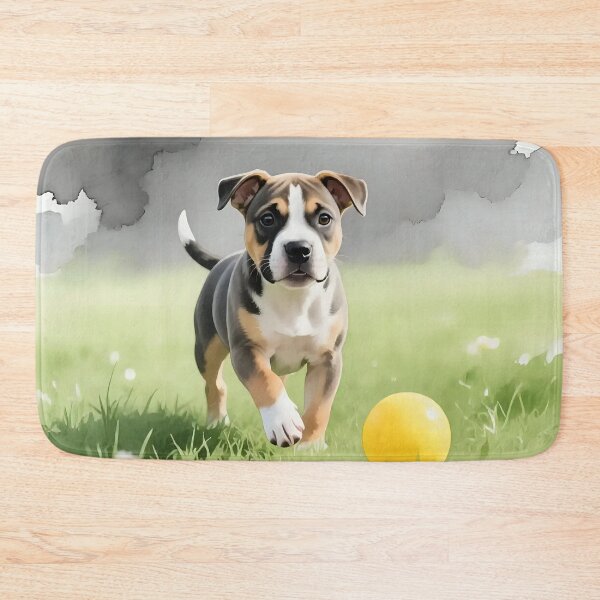 Item preview, A dog playing in a field  designed and sold by Nomad-Maynard.