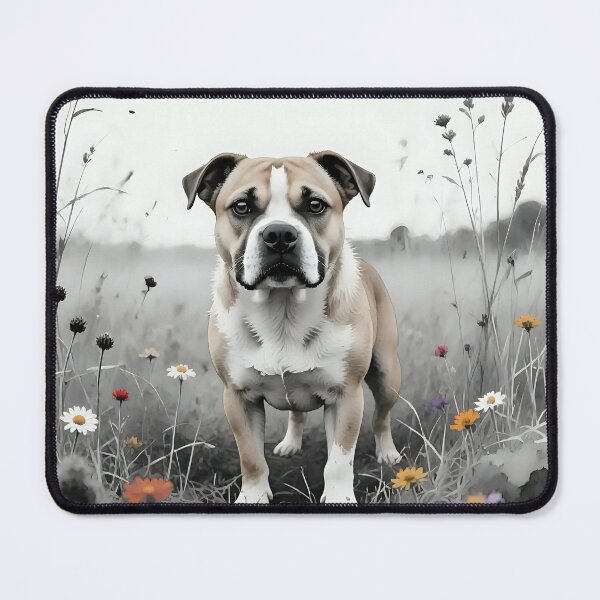 Item preview, A dog playing in a field designed and sold by Nomad-Maynard.