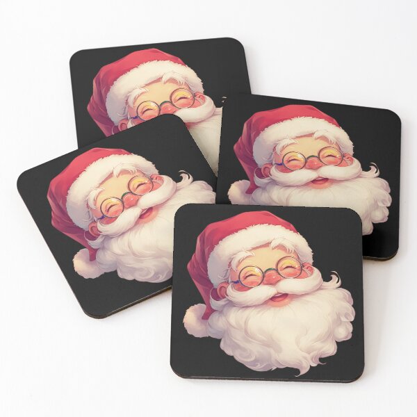 Item preview, Happy Santa Claus Holiday Design // Cozy Winter Vibes // Cartoon Christmas Art designed and sold by PatternFly.