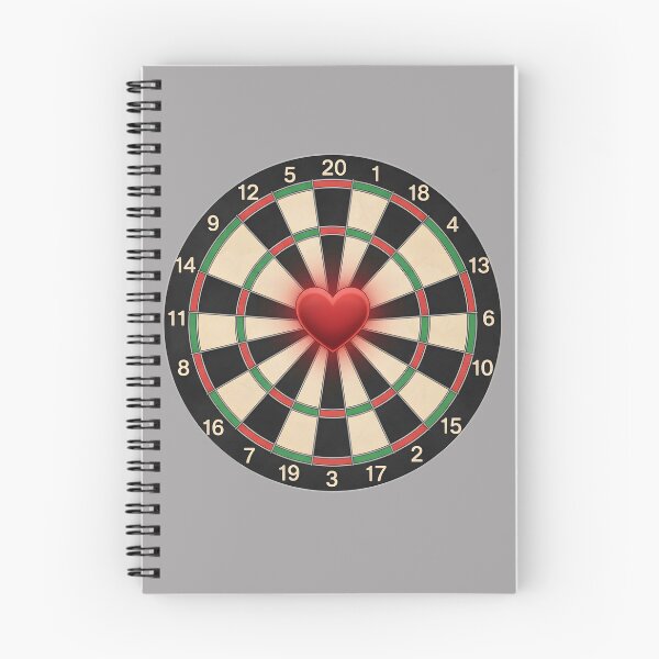 Item preview, dartboard with a red heart in the middle designed and sold by Nikoleta Vukovic.