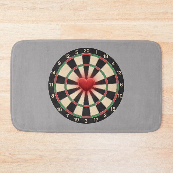 Item preview, dartboard with a red heart in the middle designed and sold by Nikoleta Vukovic.