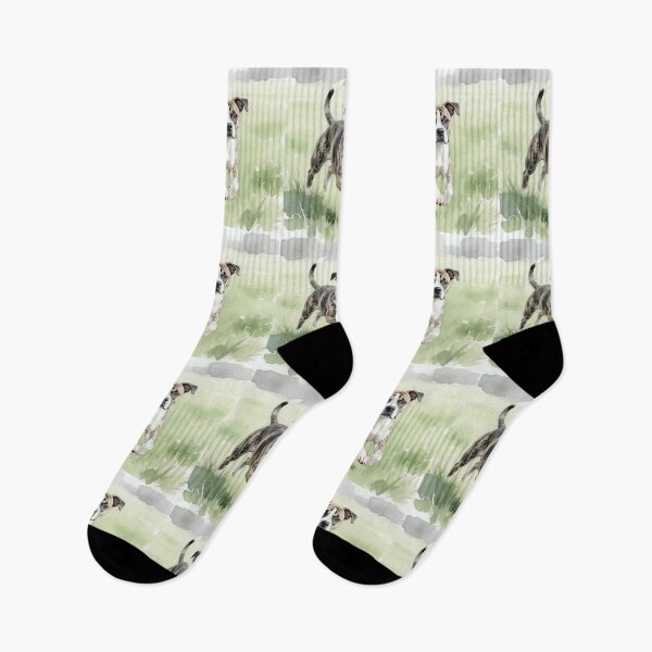 Item preview, A dog playing in a field  designed and sold by Nomad-Maynard.