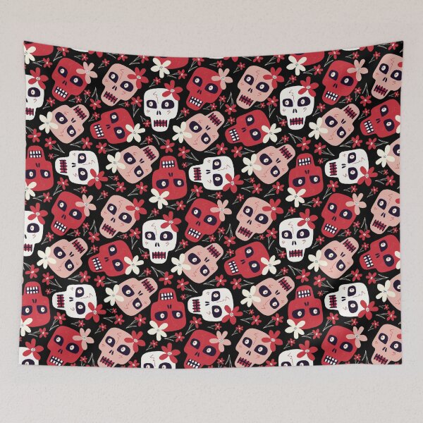 Item preview, Skull & Flower Madness – Must‑Have Streetwear designed and sold by PSYNOVA.