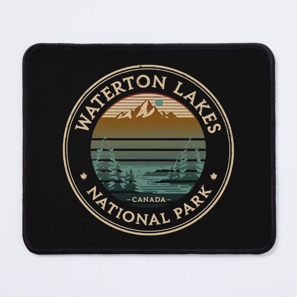 Item preview, Waterton Lakes National Park - Canada designed and sold by GoodOldVintage.