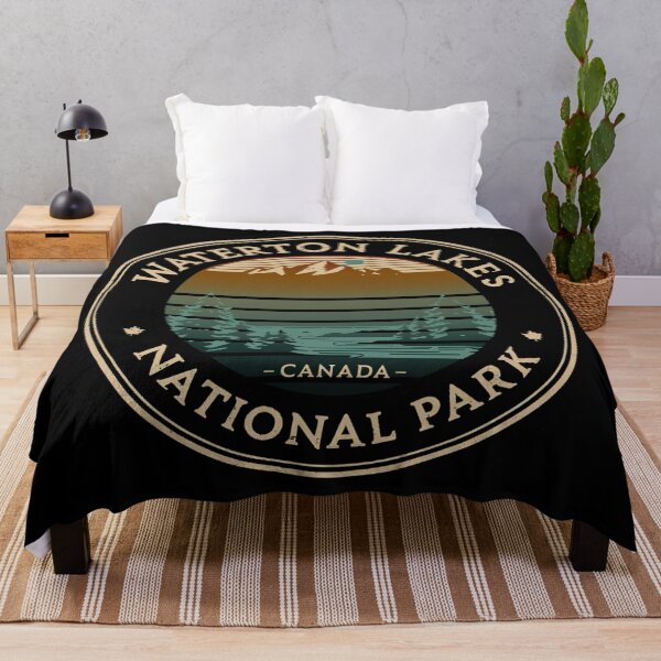 Item preview, Waterton Lakes National Park - Canada  designed and sold by GoodOldVintage.