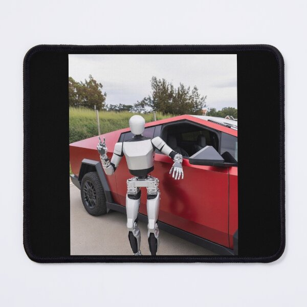Item preview, tesla humanoid robot art designed and sold by TEEJAMBOREE.