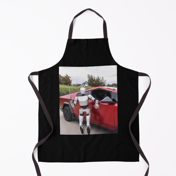 Item preview, tesla humanoid robot art designed and sold by TEEJAMBOREE.