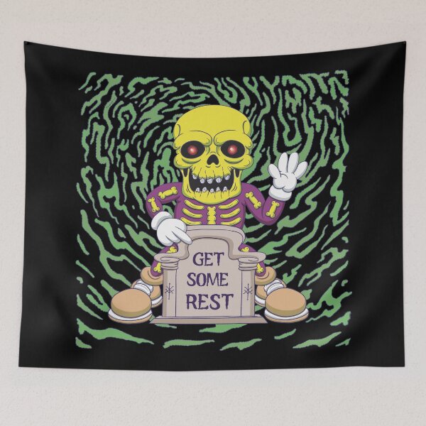 Item preview, Get some rest skeleton 2 designed and sold by red-vandal-art.
