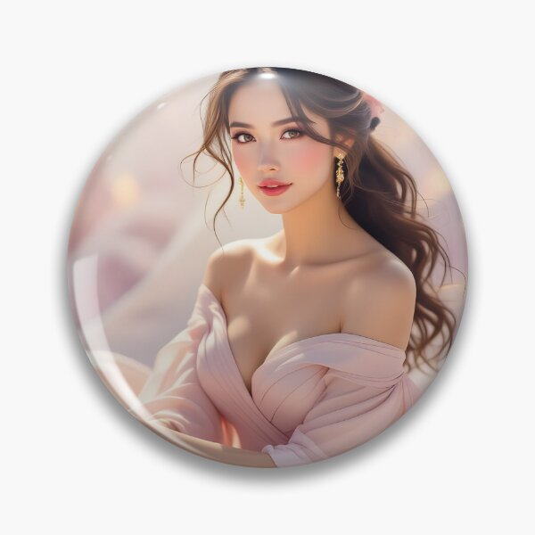 Artikelvorschau, Dusty Rose Elegance | Soft Feminine Portrait Art entworfen und verkauft von MagicalArch.