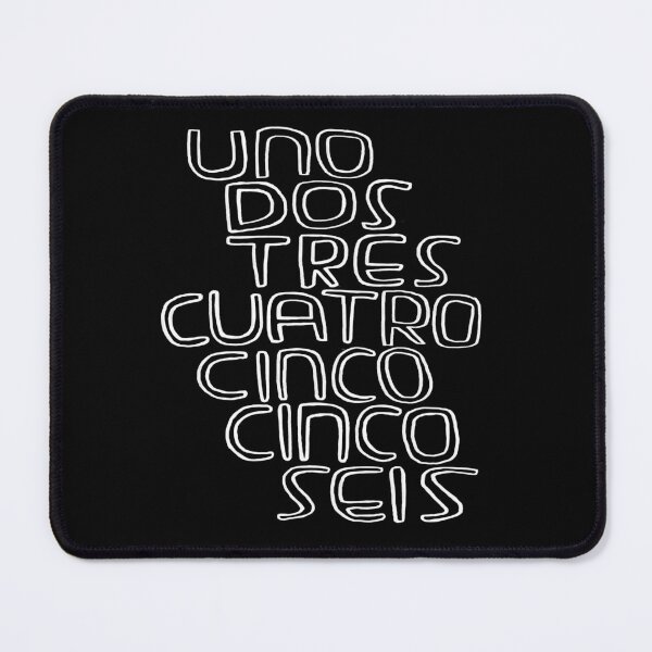Item preview, uno dos tres cuatro cinco cinco seis designed and sold by badlydrawnbabe.