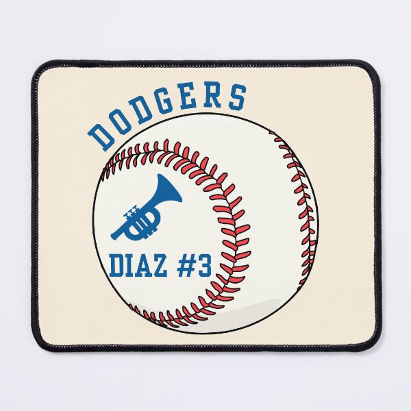 Item preview, Edwin Diaz #3 Los Angeles Dodgers designed and sold by LAKERSIN5.
