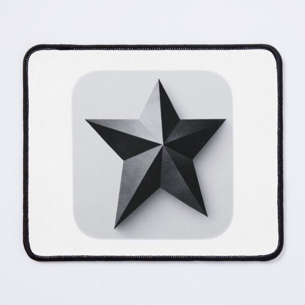 Item preview, Minimal Black Geometric Star Symbol designed and sold by RED-MOUSE.