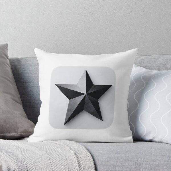 Item preview, Minimal Black Geometric Star Symbol designed and sold by RED-MOUSE.