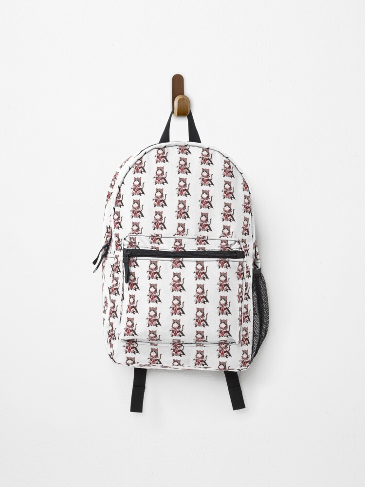 Thumbnail 1 of 3, Backpack, Assassin Cat designed and sold by SchellStation.
