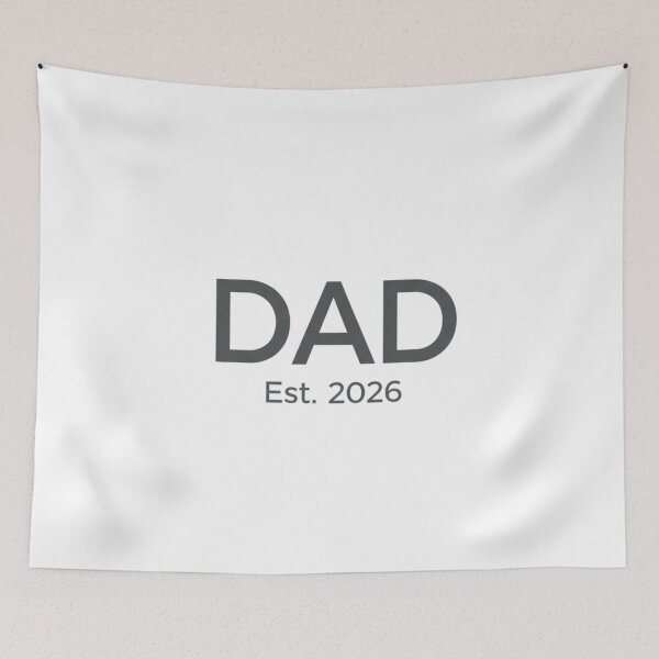 Item preview, Dad Est. 2026 Cute Playful Typography designed and sold by hexenor.