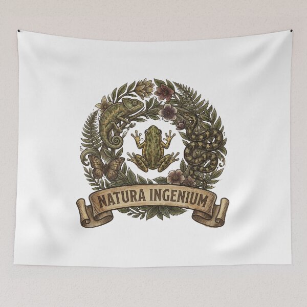 Item preview, Natura Ingenium Vintage Botanical Illustration Art for Science Lover designed and sold by chattsuede.
