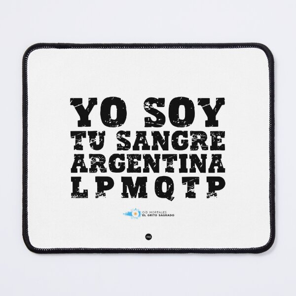 Item preview, I am your blood Argentina LPMQTP - Hear mortals (fc) I designed and sold by XUSRedbubble.