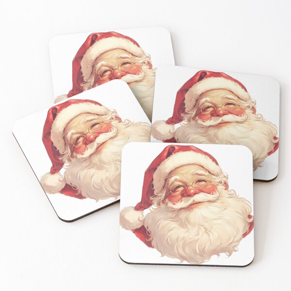 Item preview, Happy Santa Claus Holiday Design // Cozy Winter Vibes // Cartoon Christmas Art designed and sold by PatternFly.