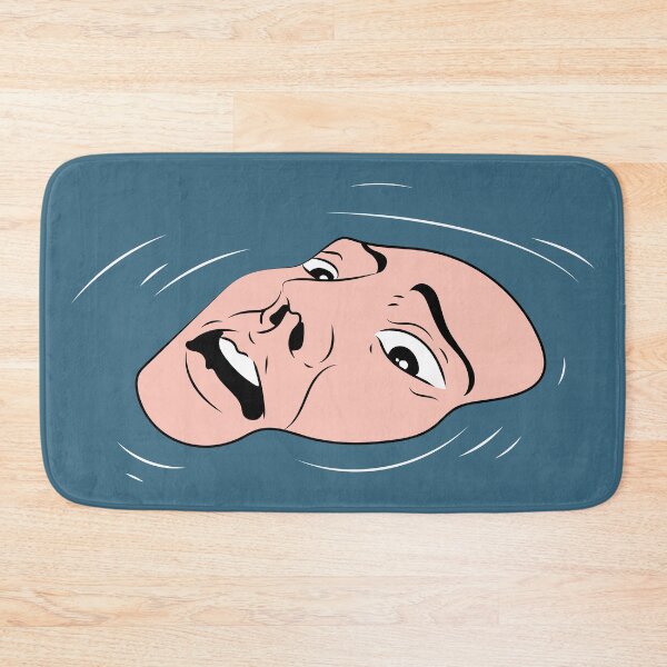 Item preview, Face Drowning in Water Retro Illustration designed and sold by Seven Design.