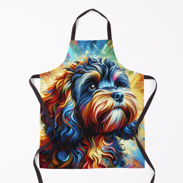 Item preview, Cockapoo Dog Acrylic Print Doggo Portrait Pet Lovers designed and sold by Puppy Puzzles Plus.