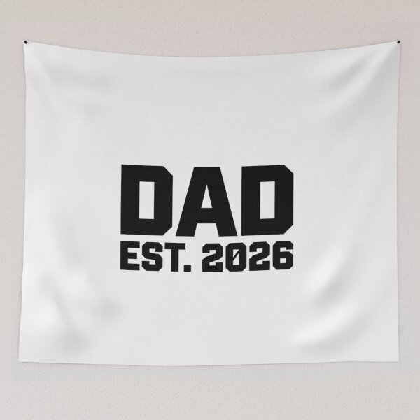 Item preview, Dad Est. 2026 Minimal Line Art Design designed and sold by hexenor.