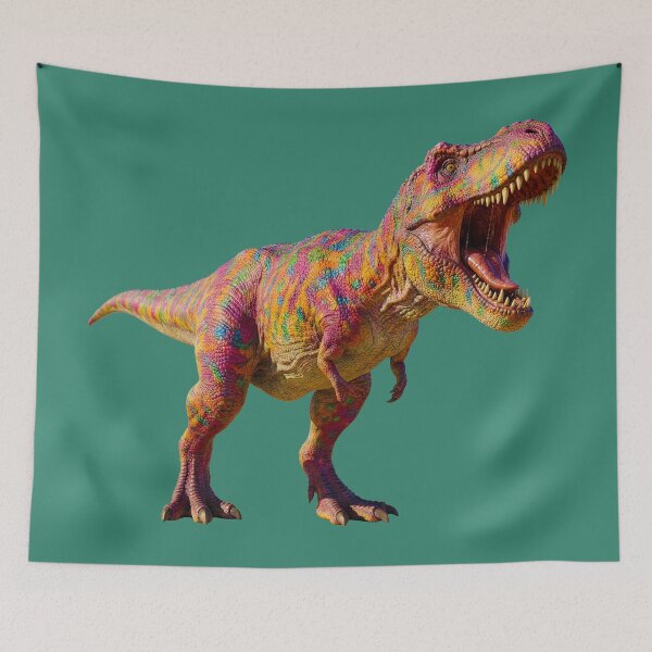 Item preview, Colorful Dinosaur: Tyrannosaurus Rex Roars designed and sold by Tridentulus.