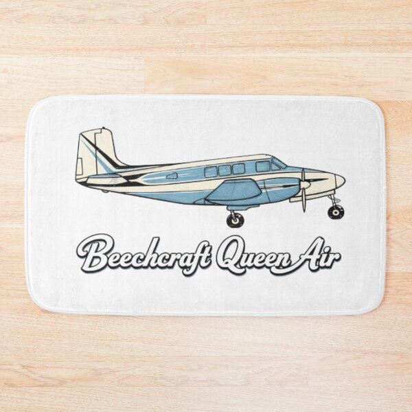 Item preview, vintage straight tail beechcraft Queen Air multi engine designed and sold by PilotandPlane.
