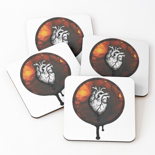 Item preview, Burning Heart Symbol designed and sold by bramsik-art.