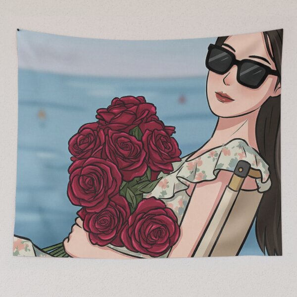 Artikelvorschau, 海与花Meer und Blumen entworfen und verkauft von VICYINYIN.