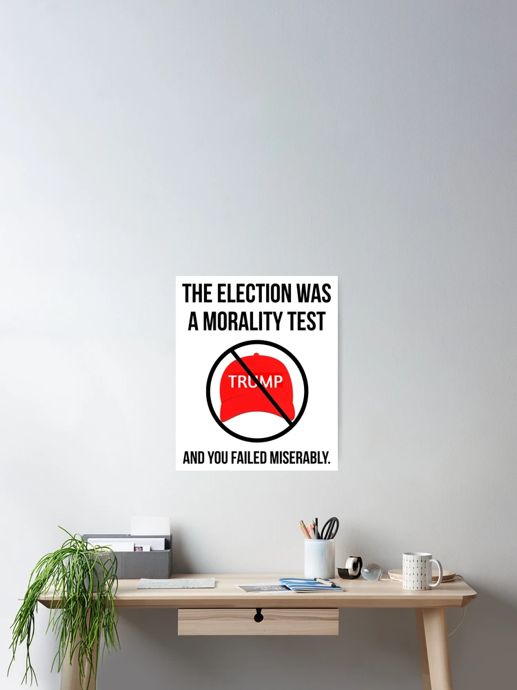 Thumbnail 2 of 3, Poster, Morality test designed and sold by Rachel the Artist .