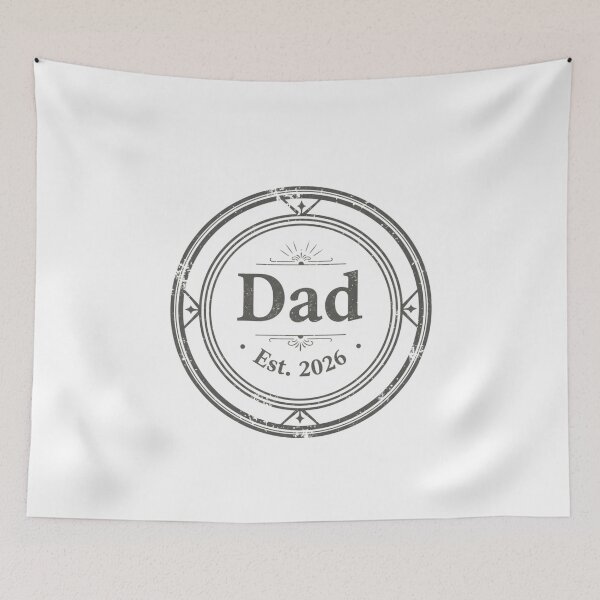 Item preview, Dad Est. 2026 Handwritten Script Design designed and sold by hexenor.