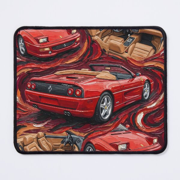 Item preview, Italian 355 abstract art - amazing italian super car designed and sold by Artistic canvas store.
